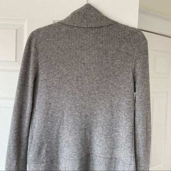 AllSaints grey waterfall cardigan - Picture 7 of 7